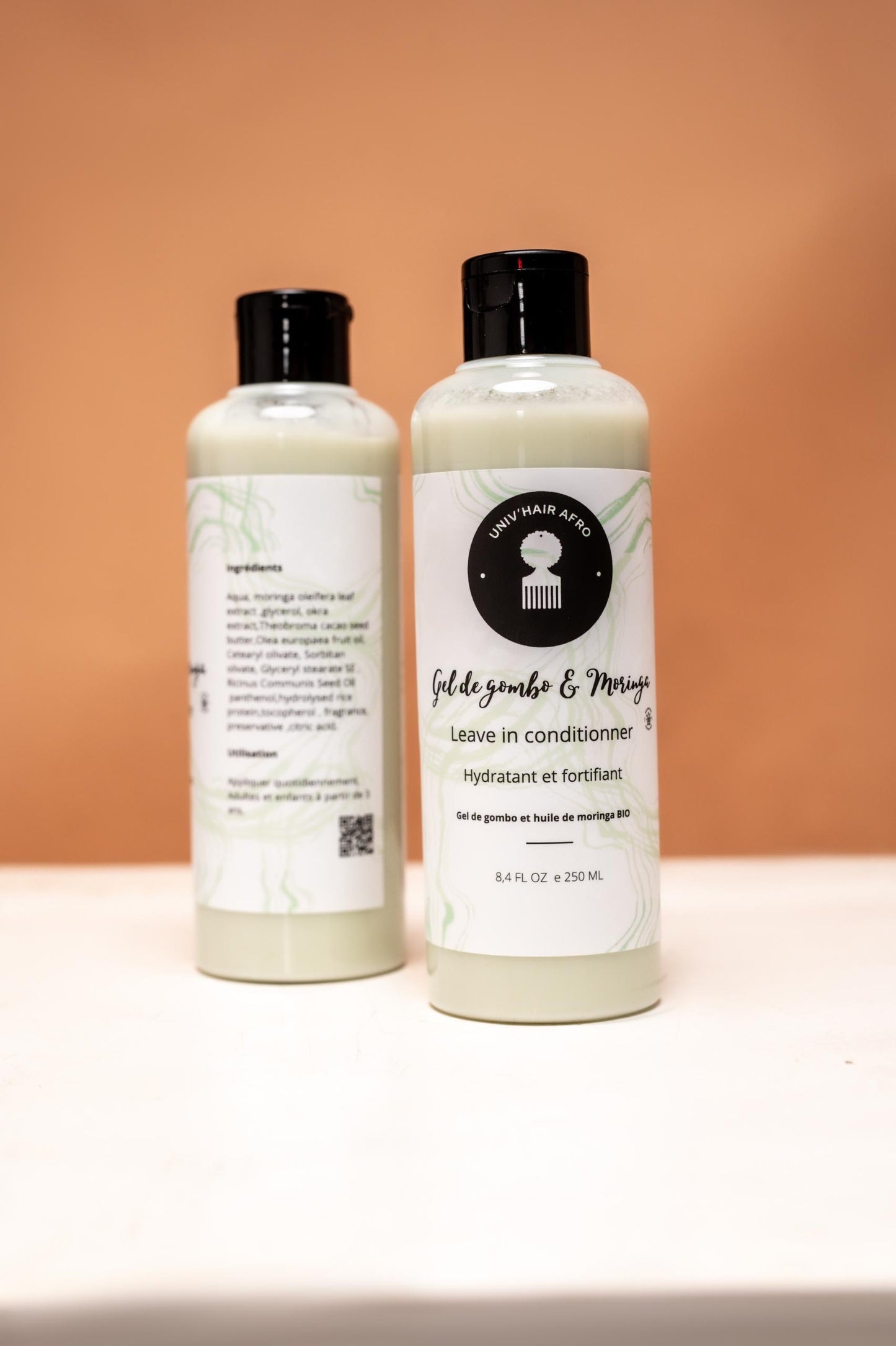 Leave in Moringa et gel de gombo 250ml